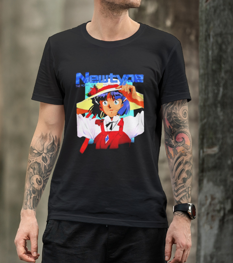 Newtype The Moving Pictures Anime Magazine T-Shirt