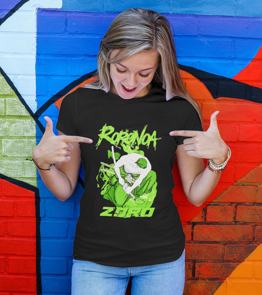 Roronoa Zoro Tonal One Piece Anime T-Shirt
