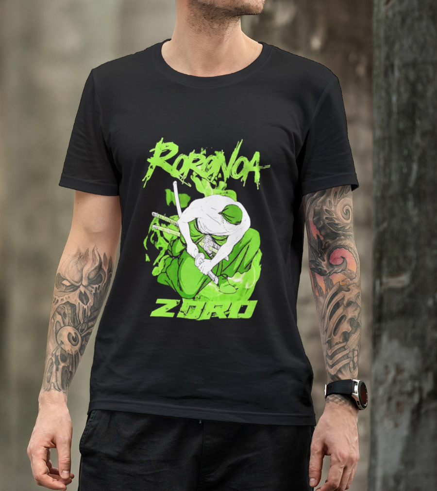 Roronoa Zoro Tonal One Piece Anime T-Shirt