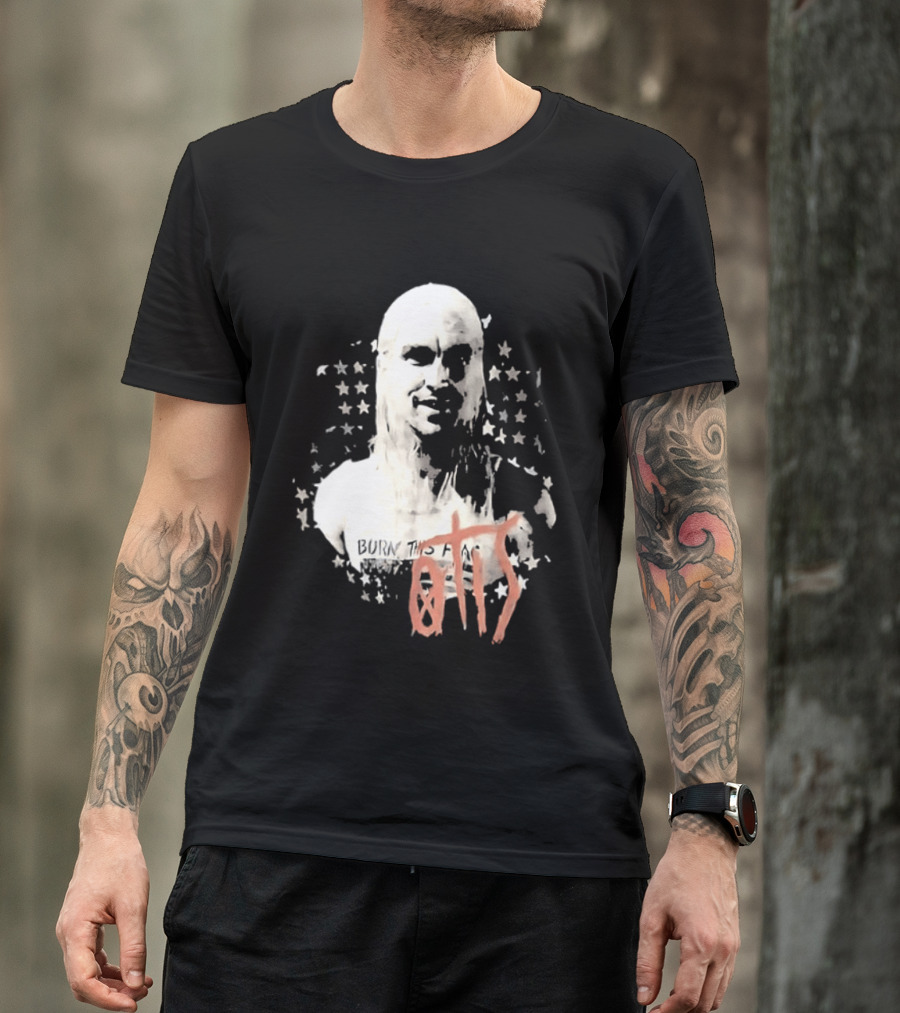 House Of 1000 Corpses Otis Rob Zombie Stars 2 Sided T-Shirt