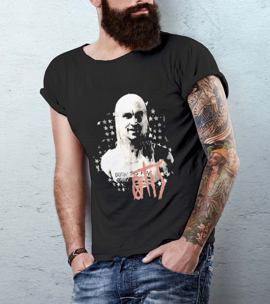 House Of 1000 Corpses Otis Rob Zombie Stars 2 Sided T-Shirt