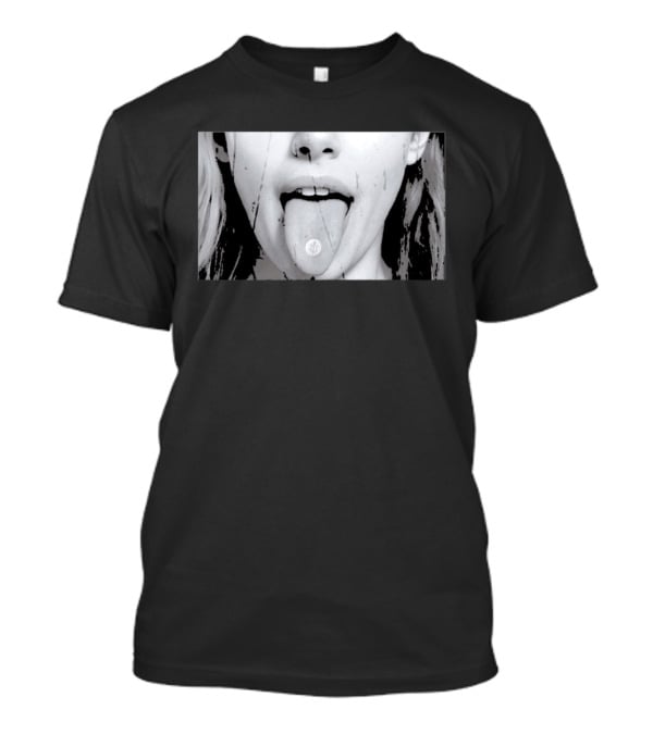 Ouija Macc Sunken Church Omen Acid Tab Tongue T-Shirt
