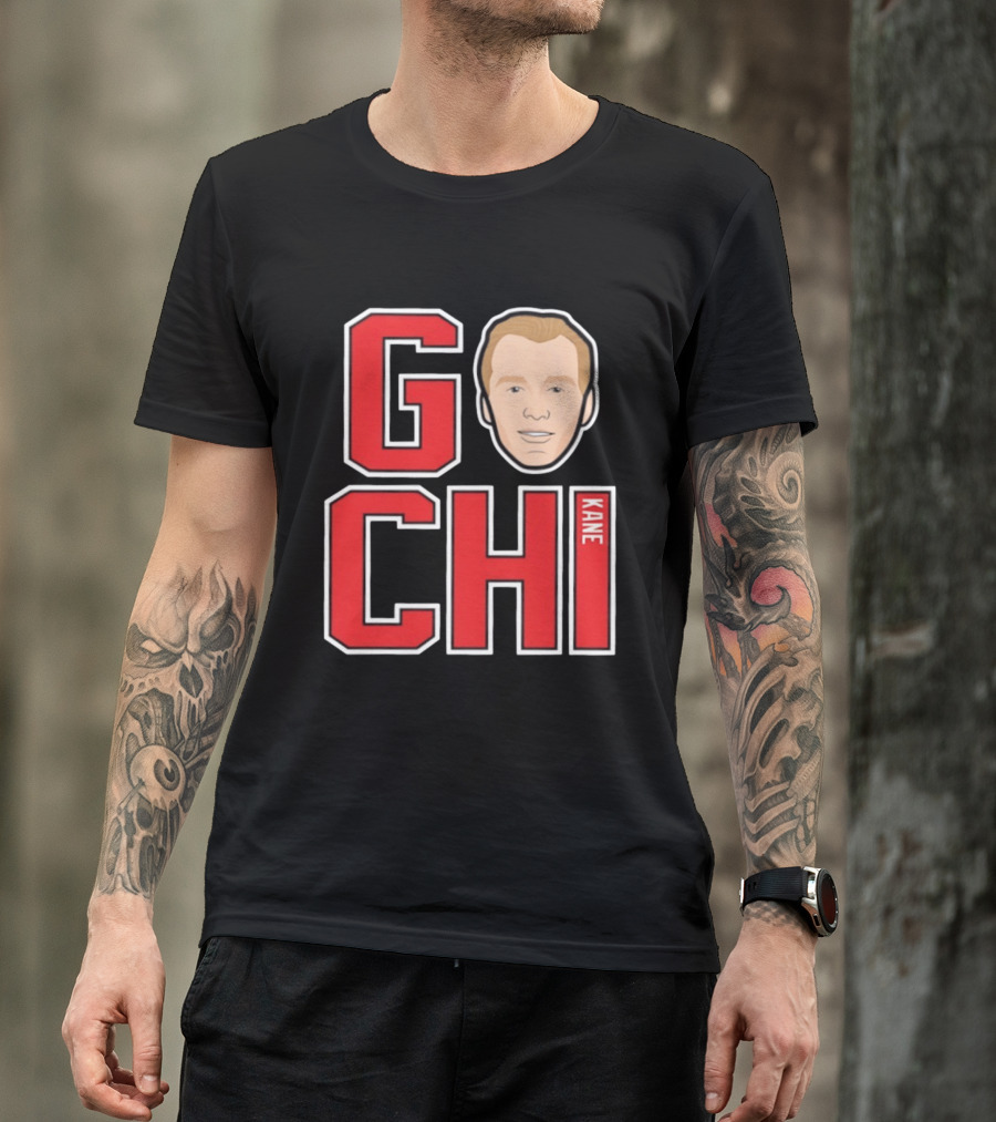 Patrick Kane Go CHI Chicago Blackhawks Fan Gear T-Shirt