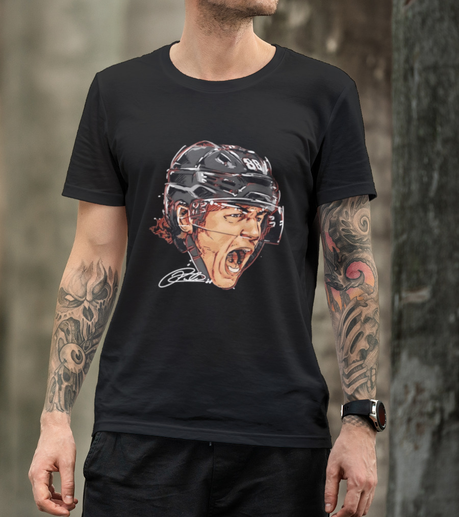 Patrick Kane Chicago Blackhawks NHL Hockey 88 Fierce Expression T-Shirt