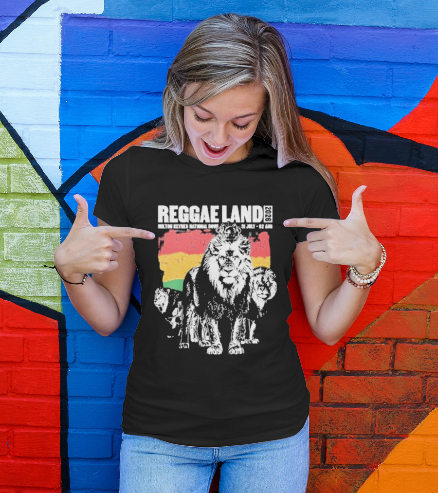 Reggae Land 2023 Lion Pride Wolverhampton 29 July 30 July T-Shirt