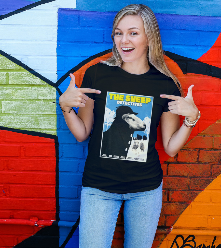 The Sheep Detectives Hugh Jackman Hong Chau Nicholas Galitzine Molly Gordon Emma Thompson Nicholas Braun Bella Ramsey T-Shirt