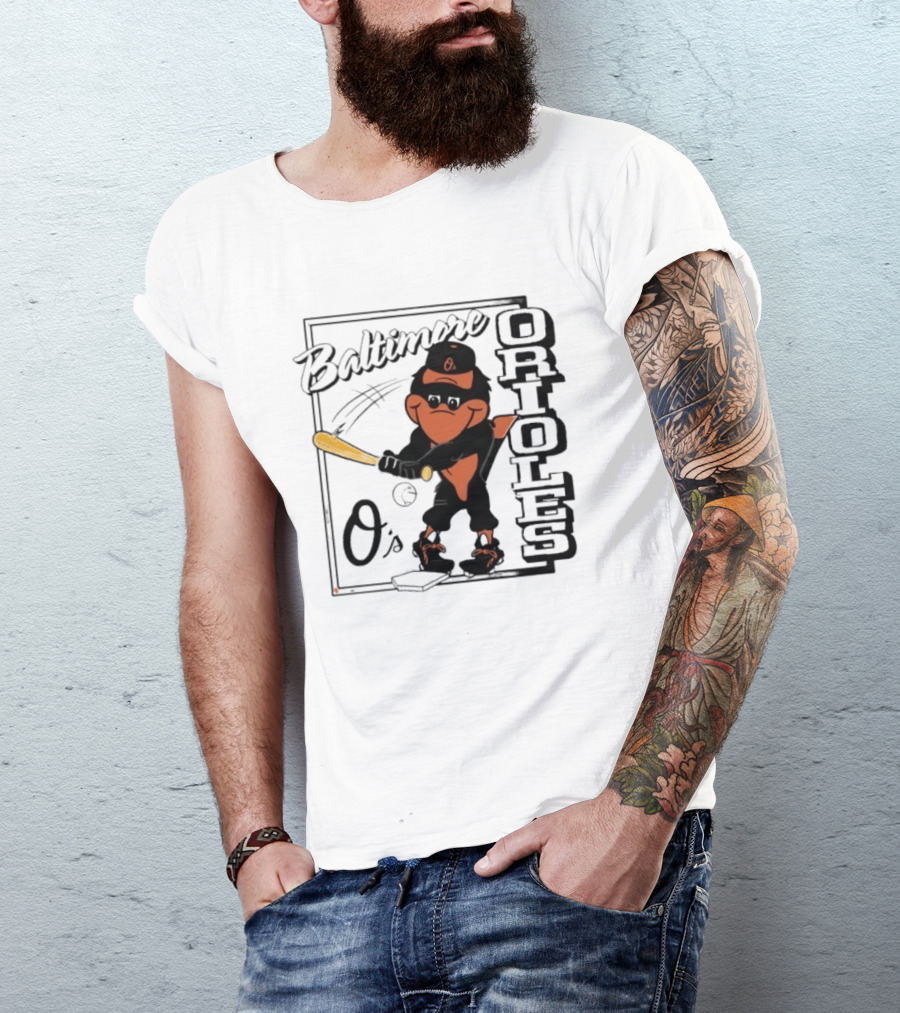 Baltimore Orioles The Oriole Bird Homage O's T-Shirt