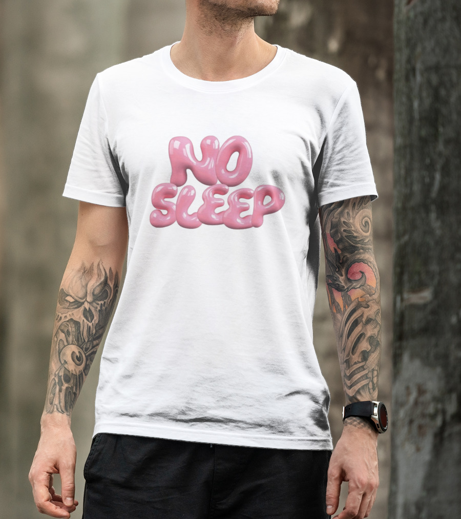 No Sleep Insomnia Exhausted Night Owl Aesthetic Drift Off Tired Mood T-Shirt
