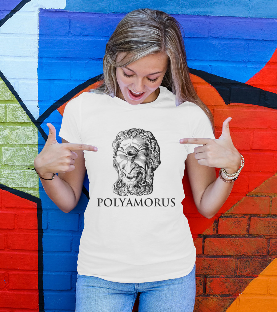Polyamorus Cyclops Face Mythology T-Shirt
