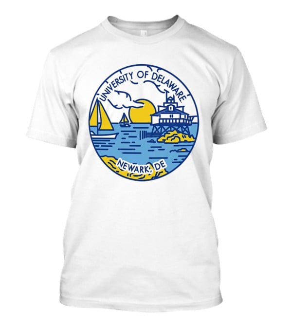 University Of Delaware Newark DE Scenic Coastal Sunset T-Shirt