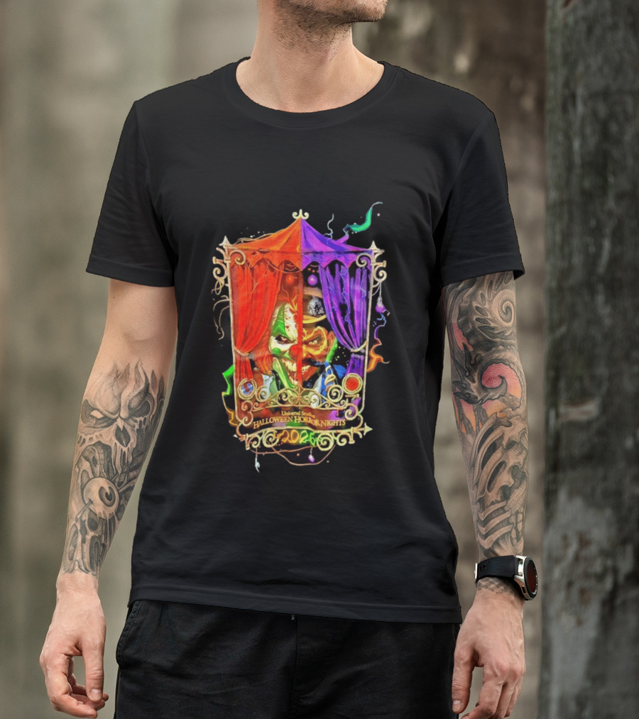 Jack The Clown Dr. Oddfellow Universal Studios Halloween Horror Nights 2026 T-Shirt