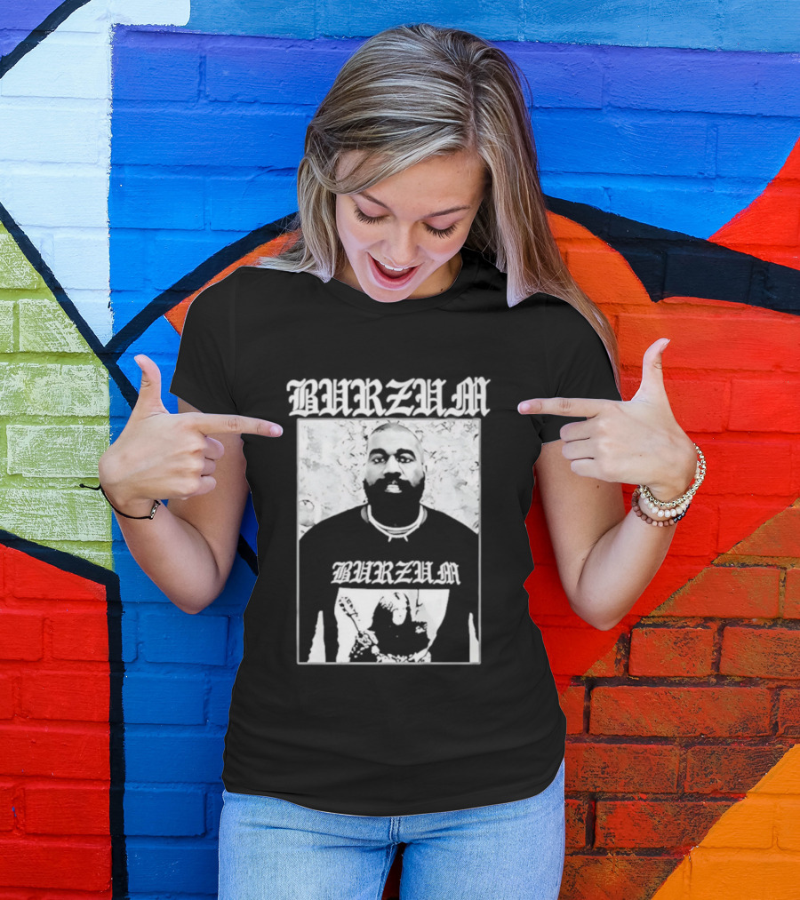 Kanye West Burzum Black Metal T-Shirt
