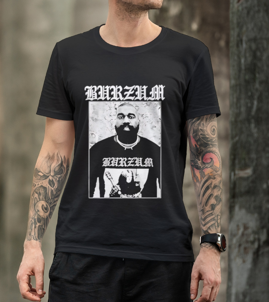 Kanye West Burzum Black Metal T-Shirt