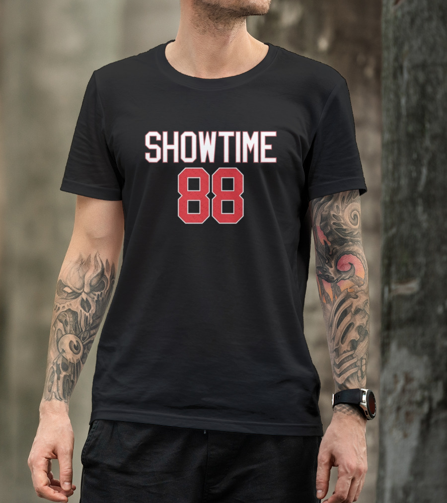 Showtime 88 Basketball Jersey Vintage Throwback T-Shirt