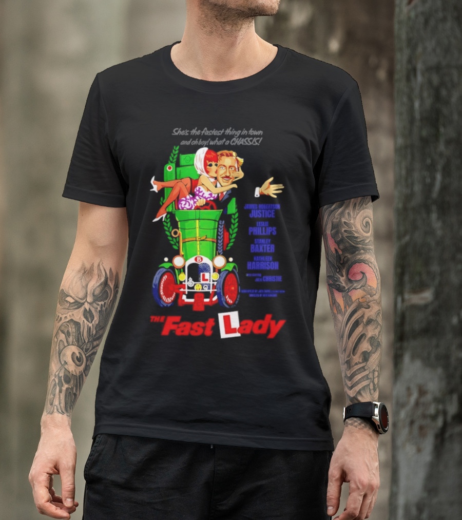 The Fast Lady Classic Comedy Movie T-Shirt
