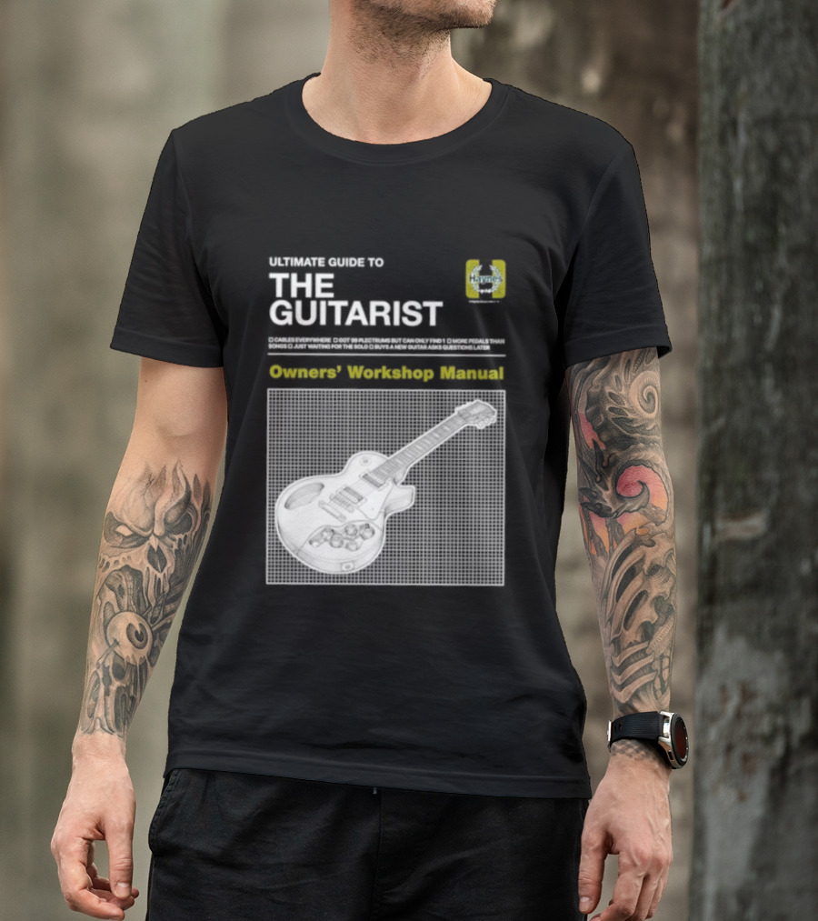 Owners' Workshop Manual For The Guitarist Ultimate Guide T-Shirt