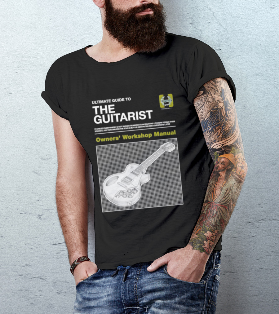 Owners' Workshop Manual For The Guitarist Ultimate Guide T-Shirt