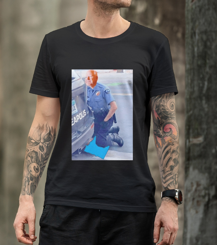 Tim Walz Minneapolis Police Meme With Minnesota State Reference T-Shirt