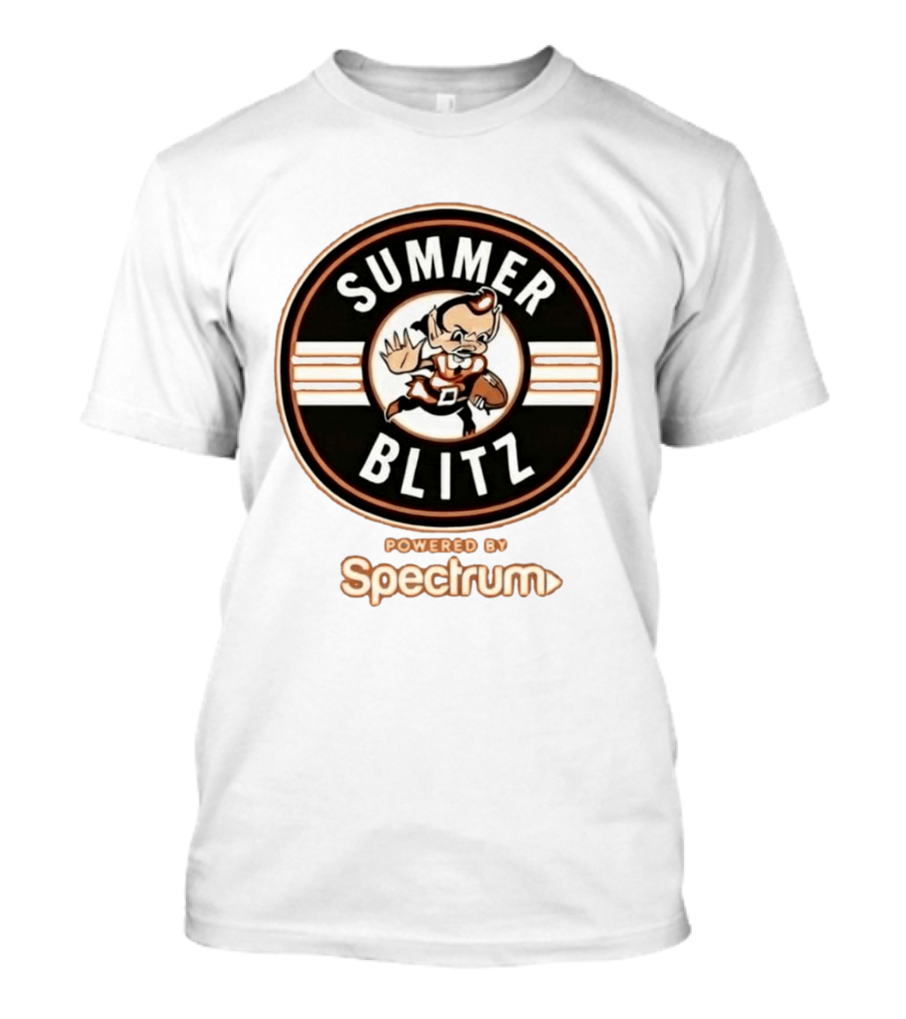 Summer Blitz Browns Powered By Spectrum T-Shirt