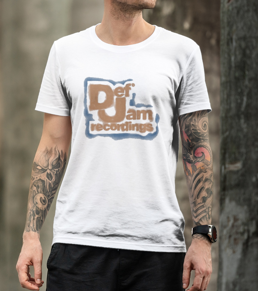 Def Jam Recordings Home Team Classic Music Branding T-Shirt
