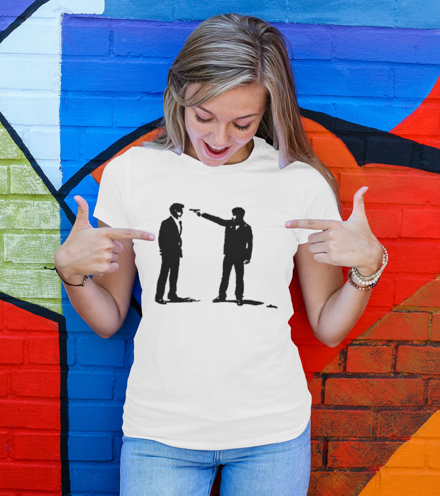 Infernal Affairs Hong Kong Crime Drama Iconic Confrontation Scene T-Shirt