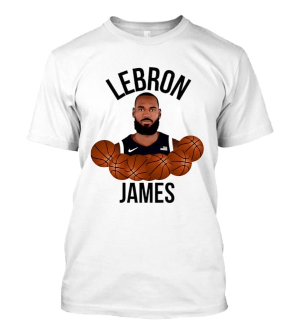 Lebron James Basketball Meme NBA Philadelphia 76ers T-Shirt