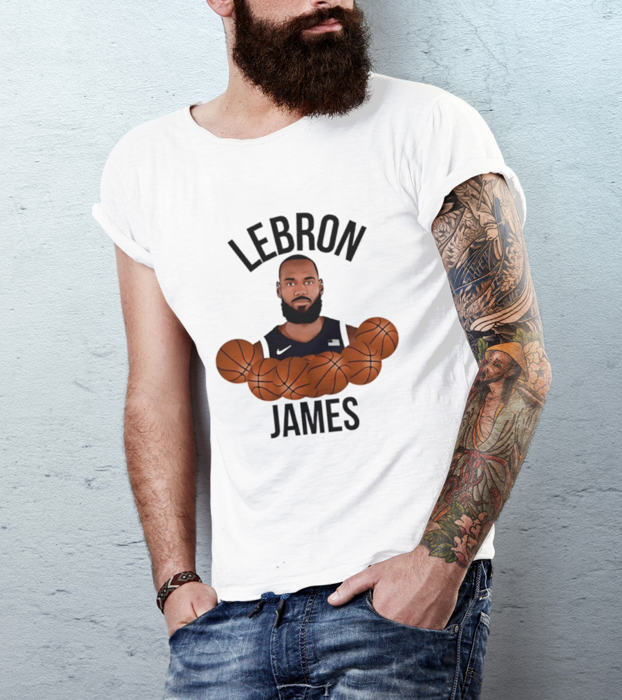 Lebron James Basketball Meme NBA Philadelphia 76ers T-Shirt