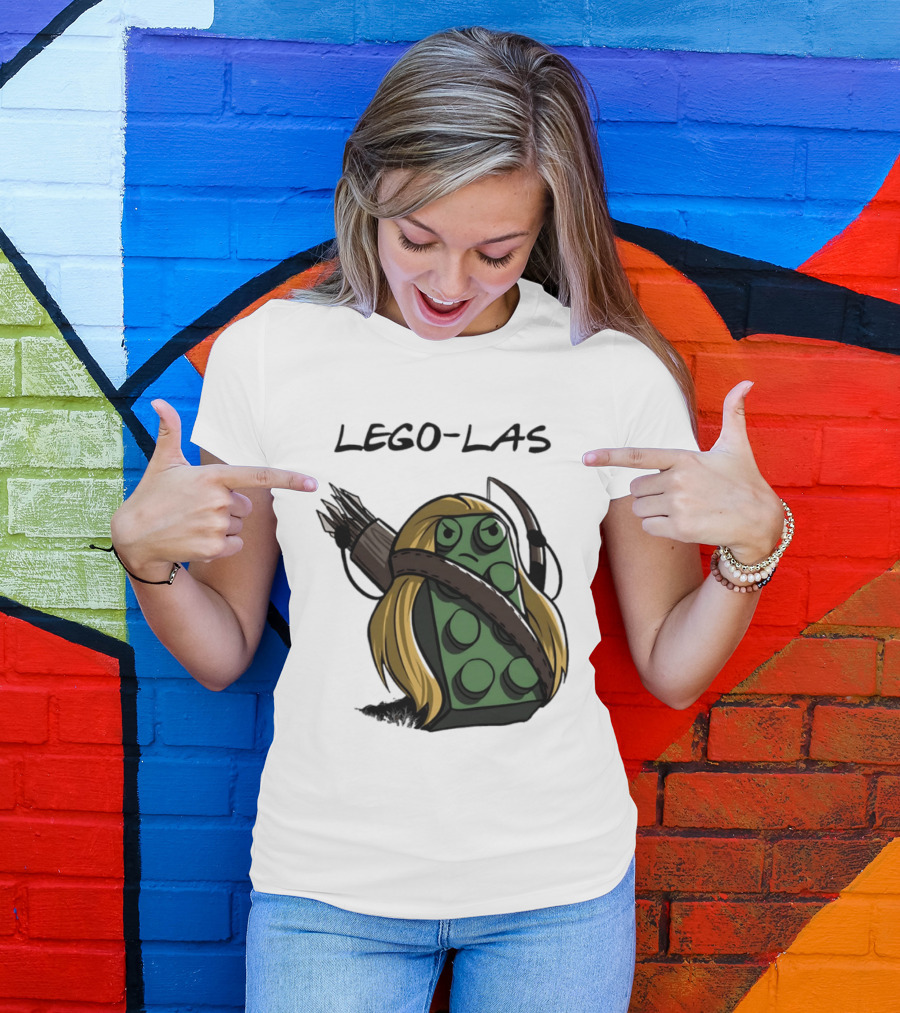 Lego Las Legolas Block Archer Lord Of The Rings T-Shirt