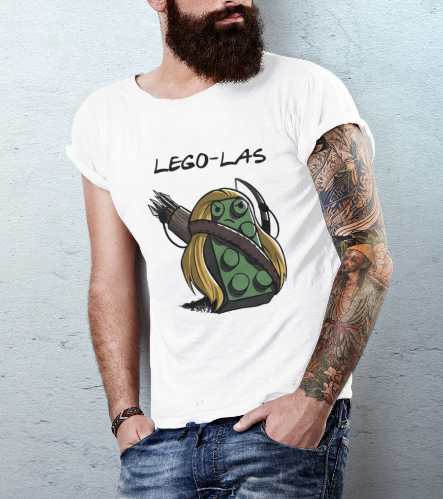 Lego Las Legolas Block Archer Lord Of The Rings T-Shirt