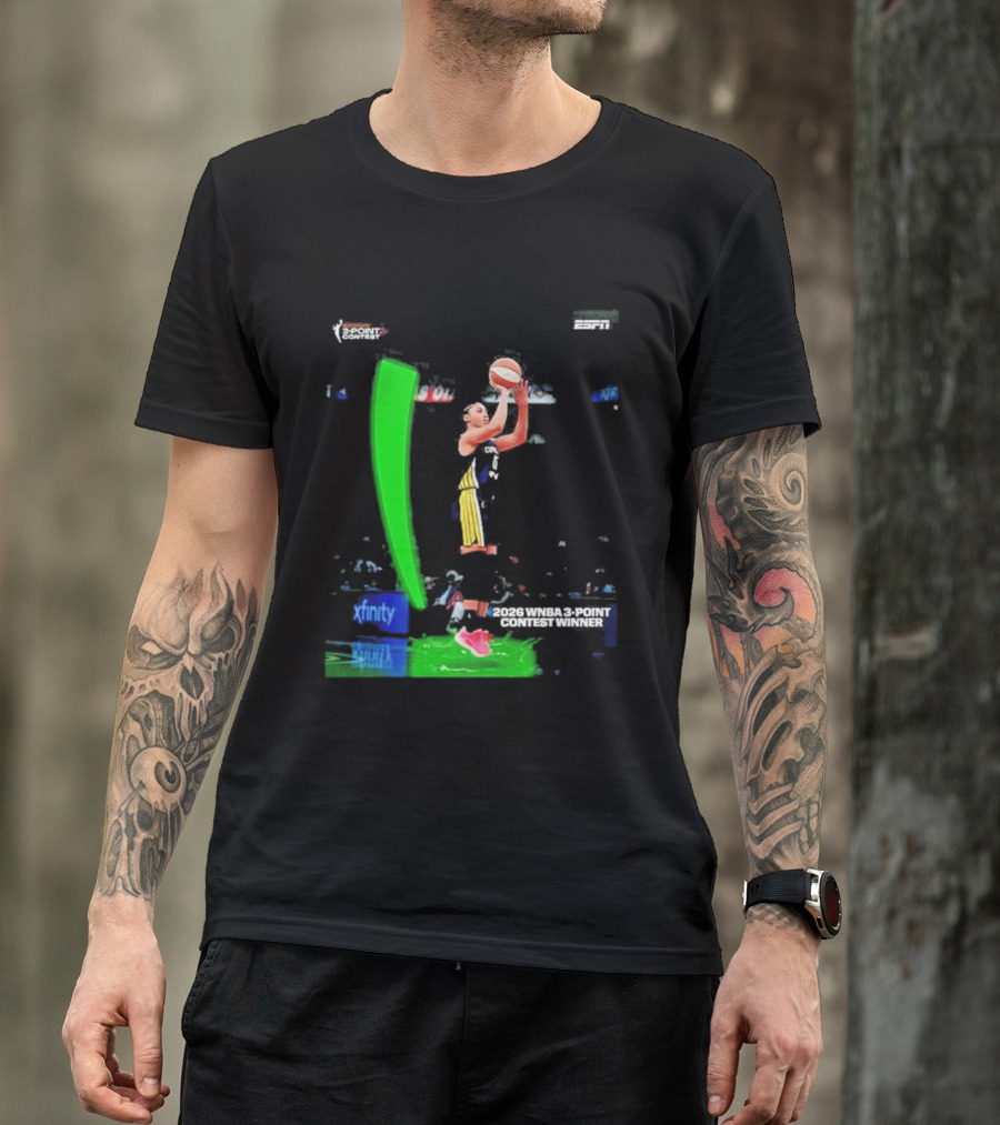 Azzi Fudd State Farm WNBA 3 Point Contest Winner 2026 Xfinity T-Shirt