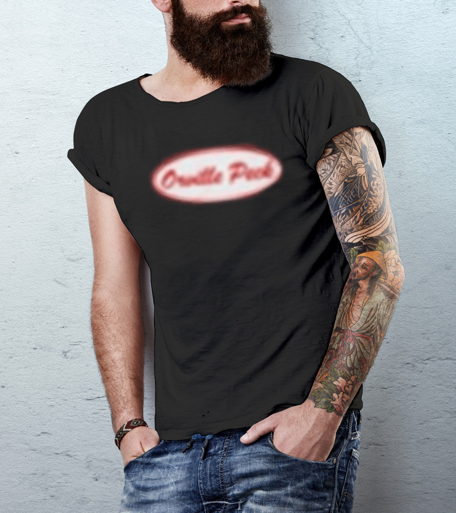 Orville Peck Drive Me Crazy Black Work T-Shirt