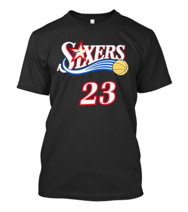 Sixers Basketball Star 23 T-Shirt