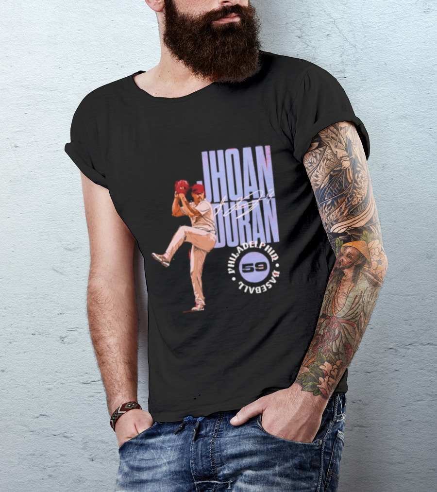 Jhoan Duran 59 Philadelphia Phillies MLB T-Shirt