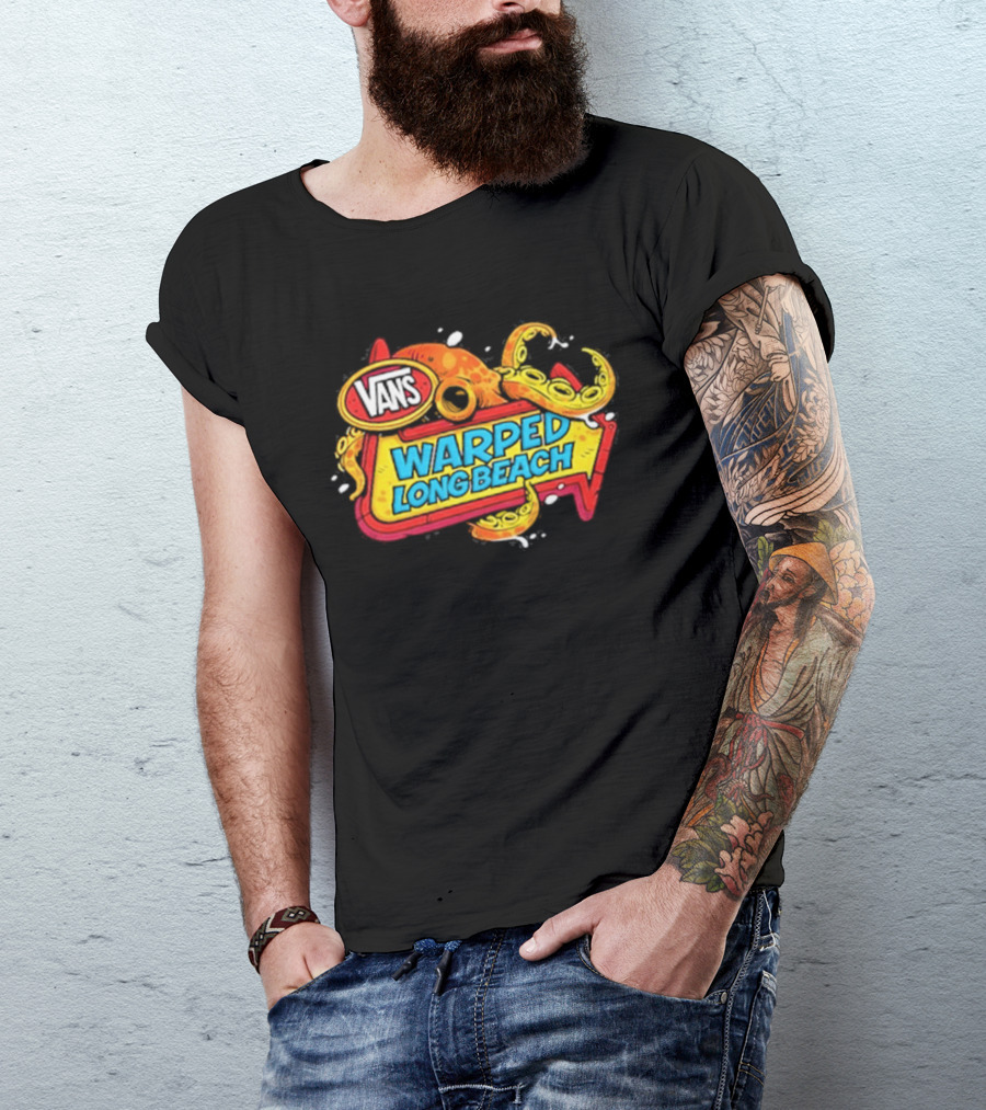 Vans Warped 2026 Long Beach Octopus T-Shirt