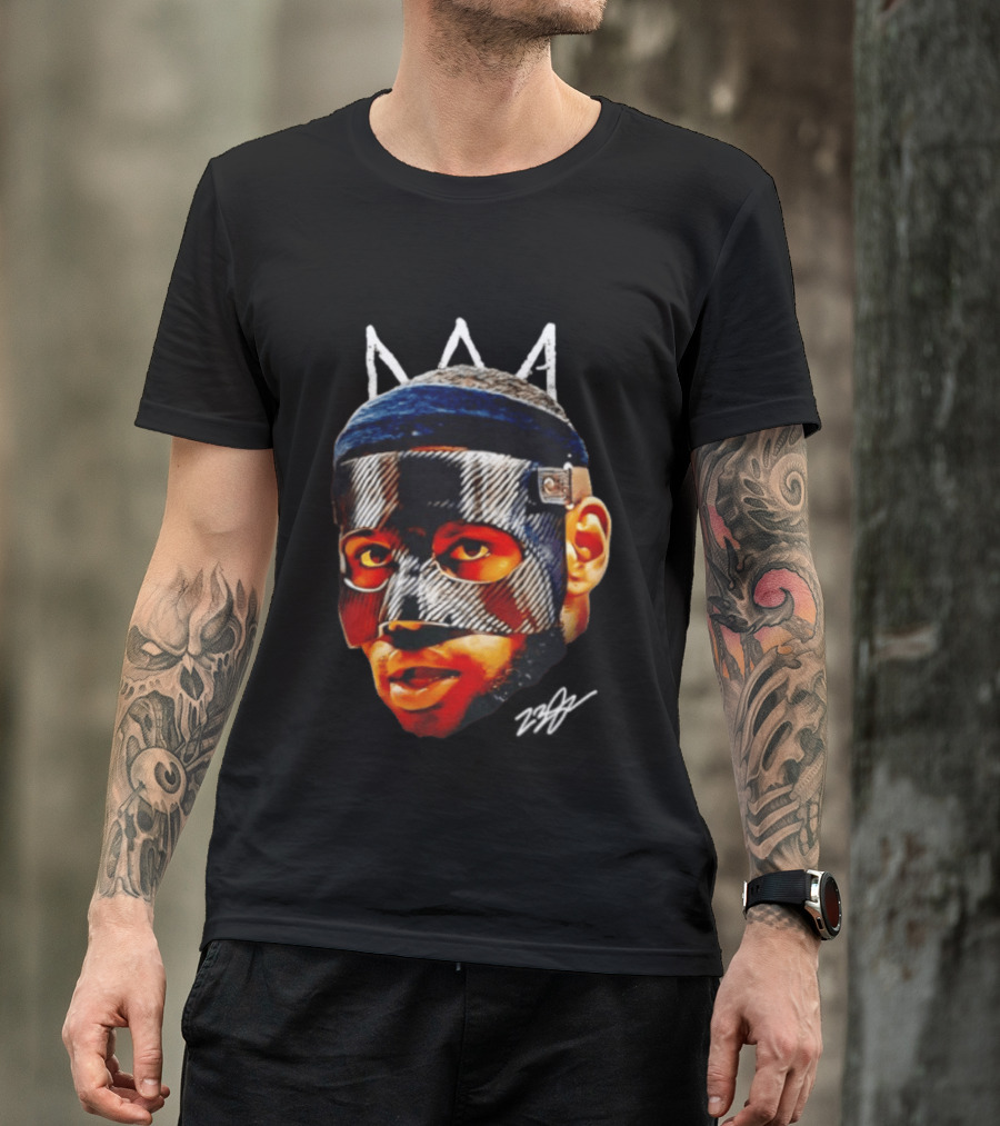 LeBron James Mask The GOAT Crown T-Shirt