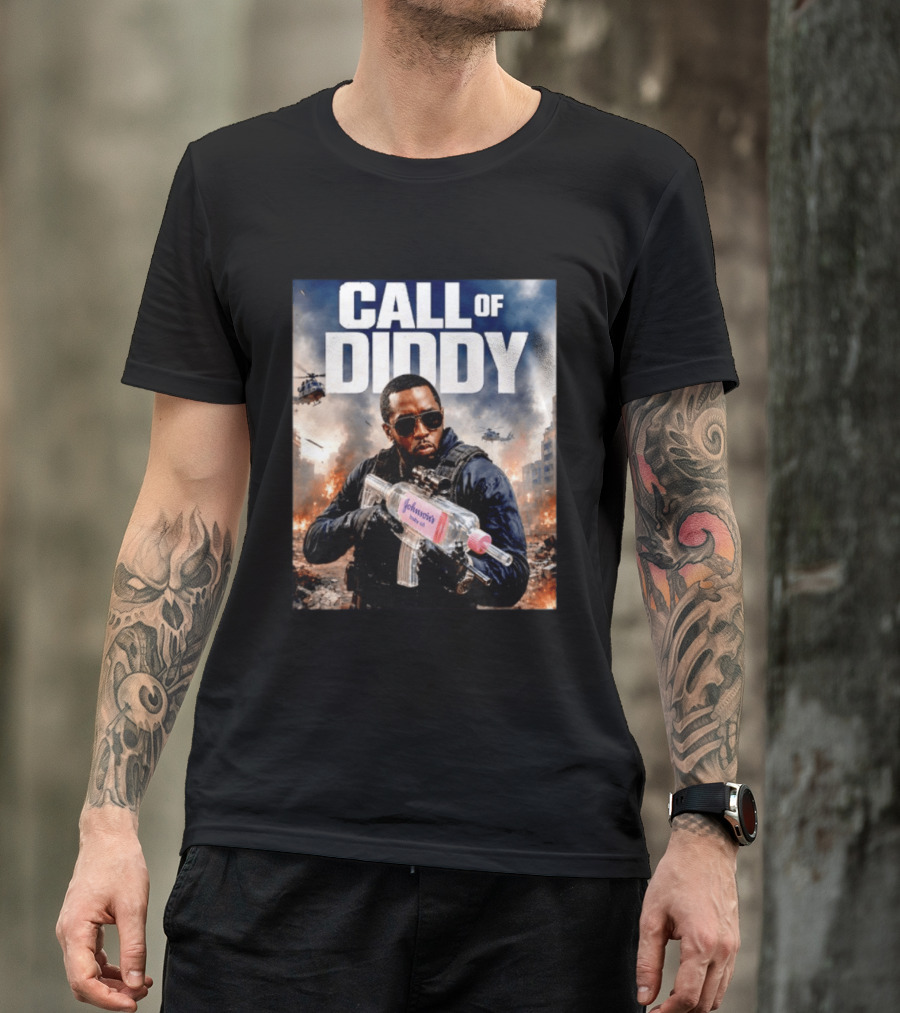 Call Of Diddy Sean Combs Johnson's Baby Oil T-Shirt