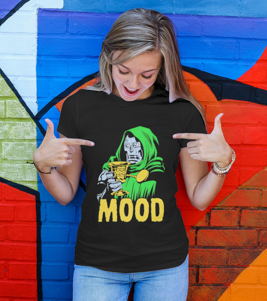Doctor Doom Mood Marvel Villain Comic Book T-Shirt