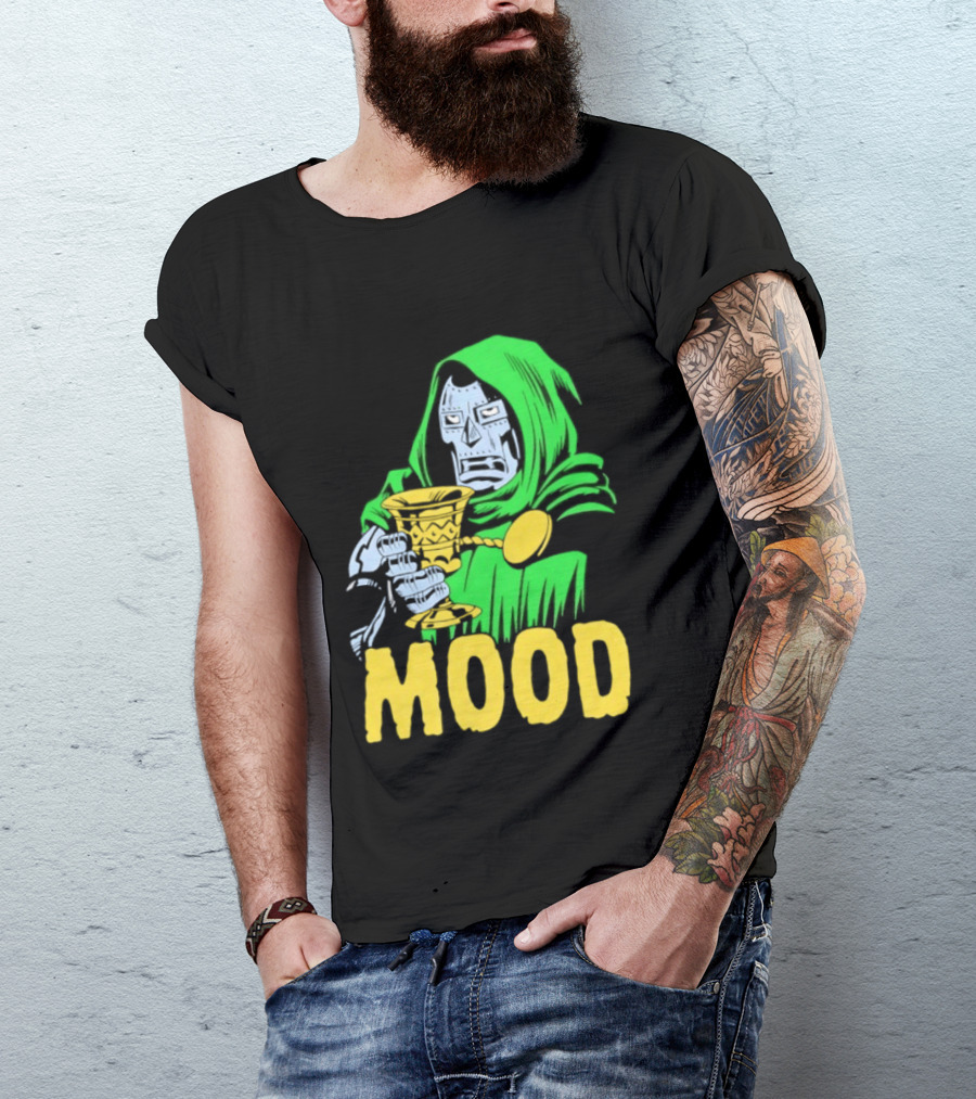Doctor Doom Mood Marvel Villain Comic Book T-Shirt