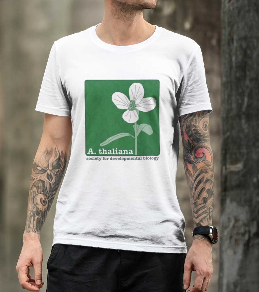 A Thaliana Society For Developmental Biology Flower T-Shirt