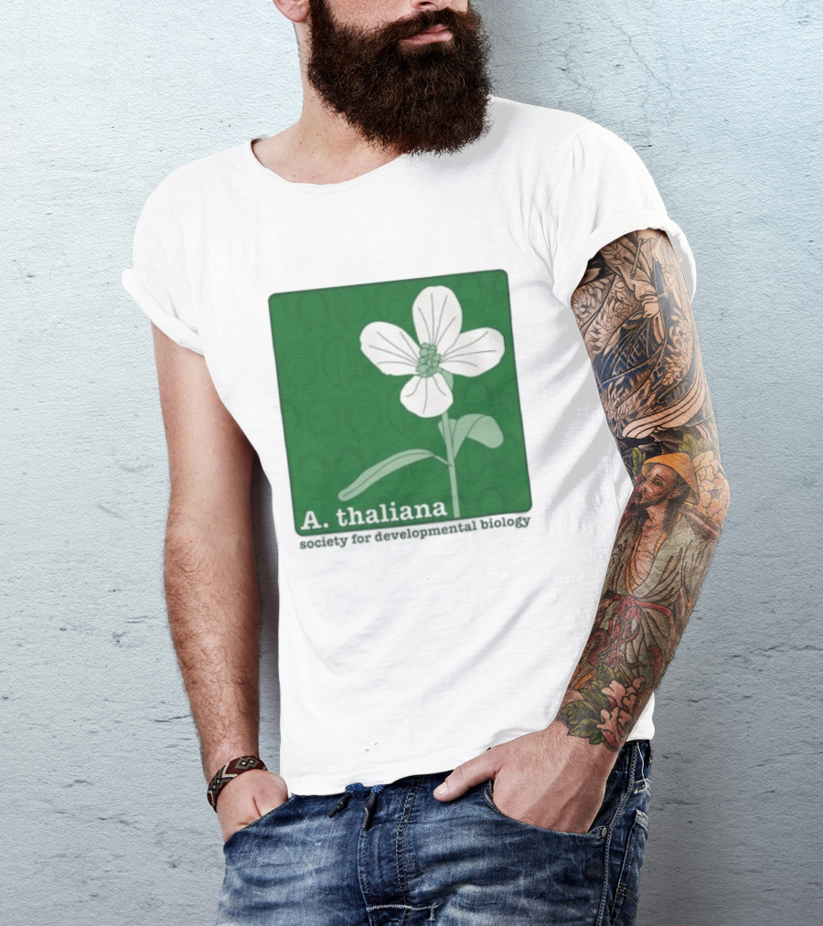 A Thaliana Society For Developmental Biology Flower T-Shirt