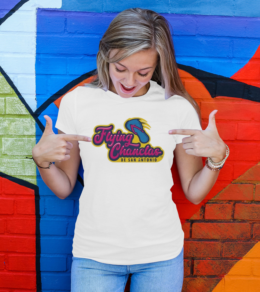 Flying Chanclas De San Antonio Baseball Team Fan T-Shirt