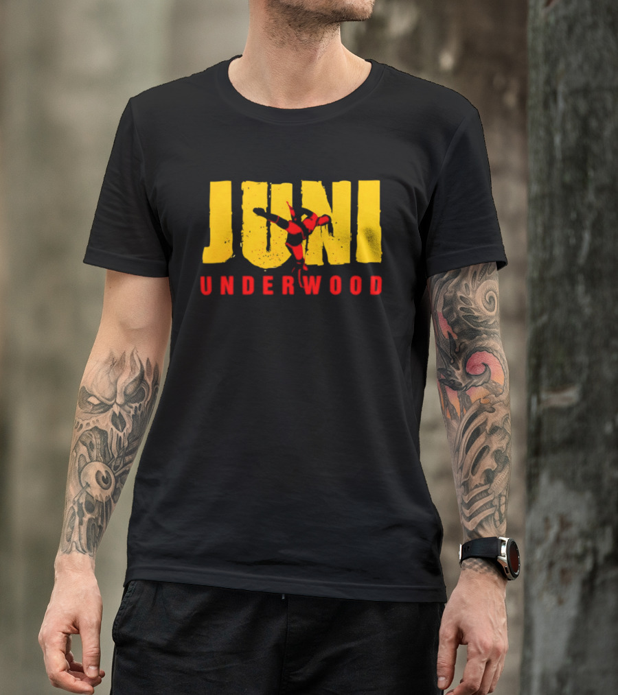 Juni Underwood Martial Arts Jump Kick T-Shirt