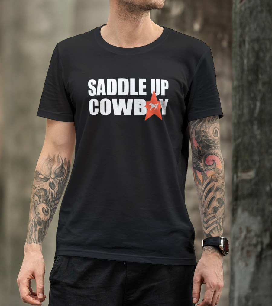 Saddle Up Cowboy Star Trucker Hat Cailin Russo Music Shop T-Shirt