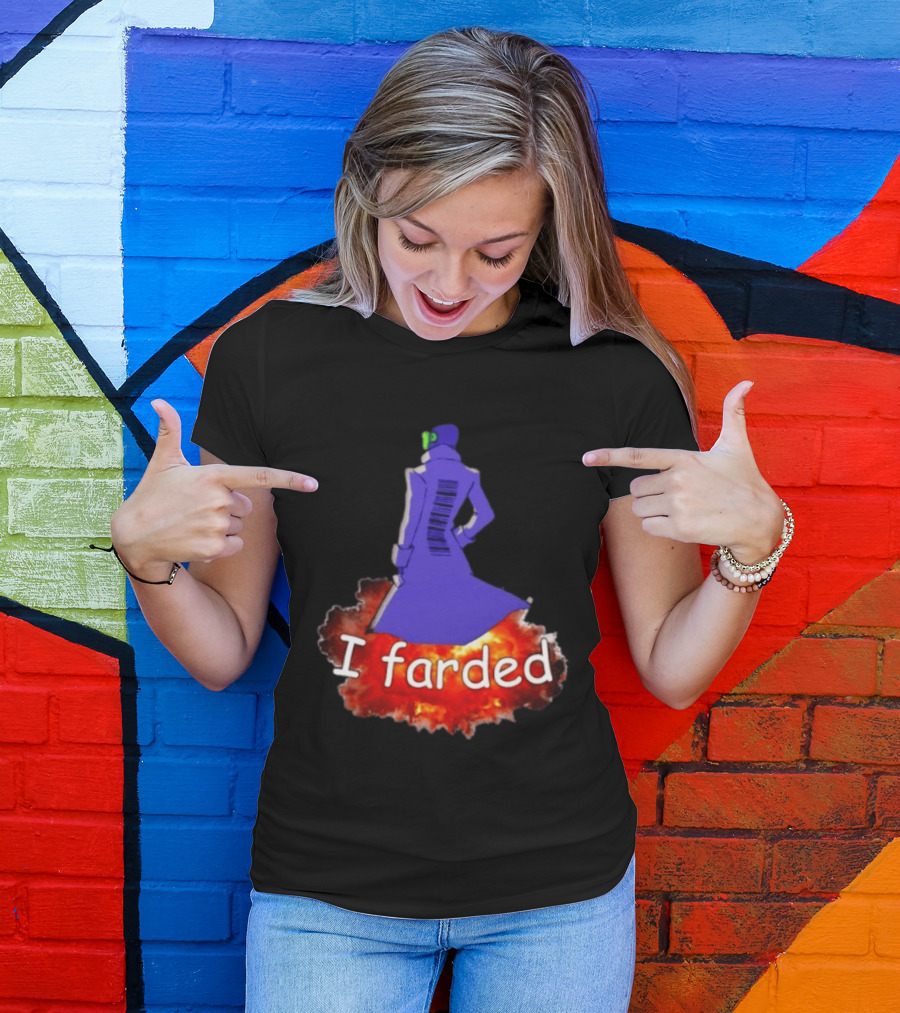 I Farded Meme Comedy Explosion Humor T-Shirt