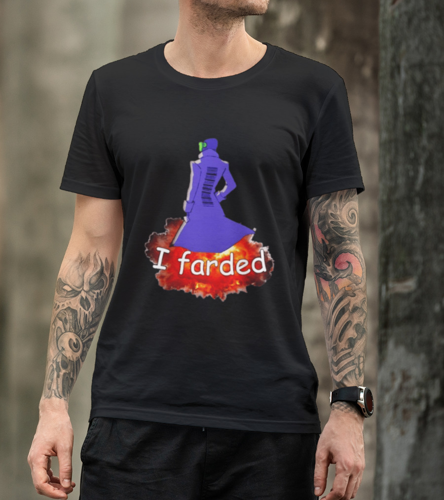 I Farded Meme Comedy Explosion Humor T-Shirt