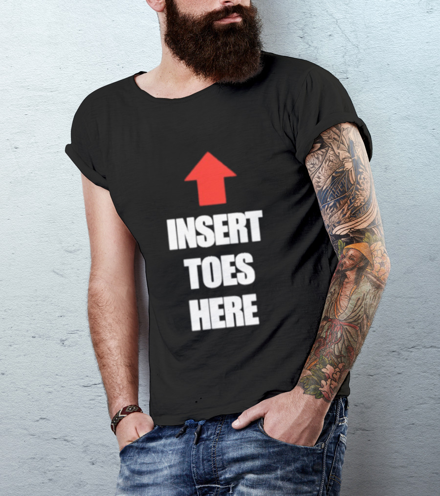 Insert Toes Here Red Arrow Top T-Shirt