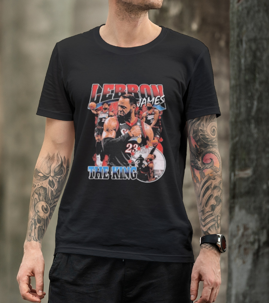 LeBron James The King Sixers 23 Basketball Champion T-Shirt
