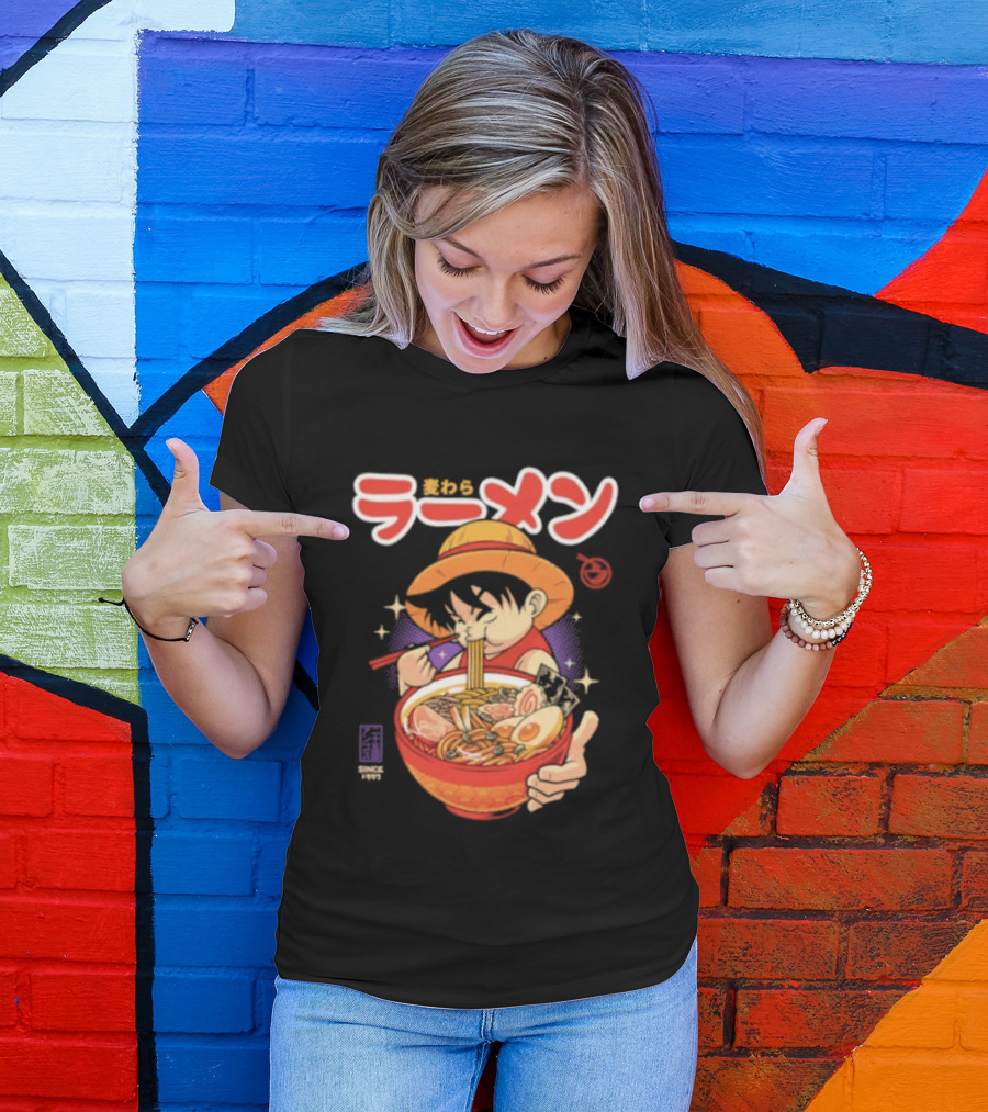 Luffy Ramen Iwara One Piece Since 1997 T-Shirt