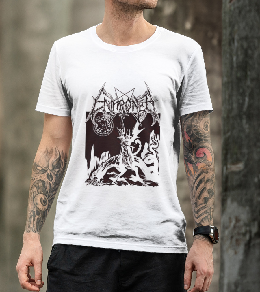 Enthroned Ashspawn Dried Blood Sand Low God's Scourge Of Defent Two Sided T-Shirt