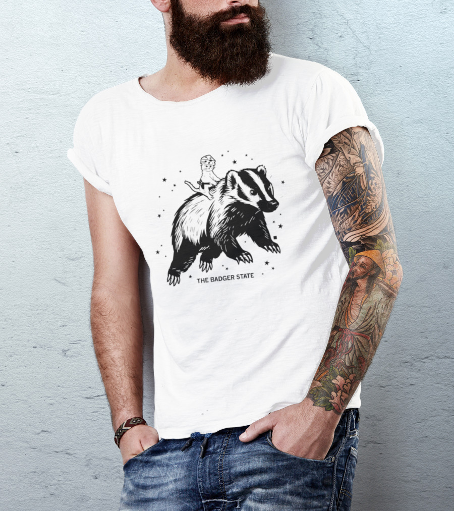 Gary Riding Through The Badger State Adventure In Wisconsin T-Shirt